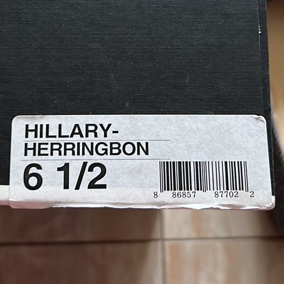 Brand new ShoeMint Hillary Herringbone flats with bow detail - Picture 5 of 5